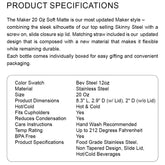 20oz Stainless Steel Tumbler